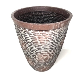 Rustic Stone Planter 37cm
