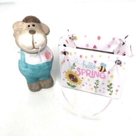 Sheep In Gift Bag Male 7.5cm