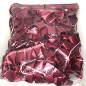 Burgundy Pleated Ribbon 10m