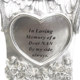 Nan Praying Angel Heart 18cm