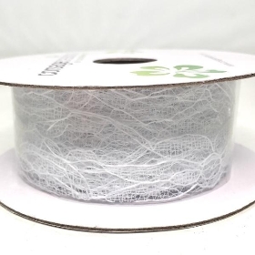 White Lace Ribbon 30mm