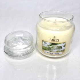 White Musk Jar Candle 411g