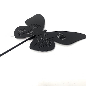 Metal Butterfly Yard Stick 62cm