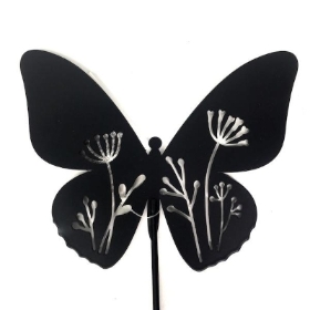 Metal Butterfly Yard Stick 62cm