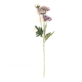 Lilac Zinnia Spray 61cm