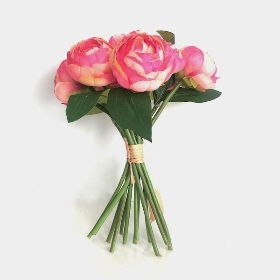 Pink Ranunculus Bundle 25cm