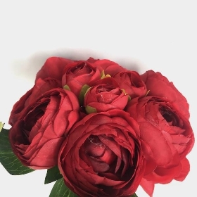 Red Ranunculus Bundle 25cm
