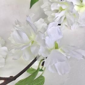 White Blossom Garland 180cm