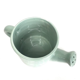 Sage Ceramic Watering Can 23cm