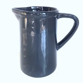 Dark Grey Jug 18cm