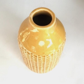 Yellow Vase 28cm