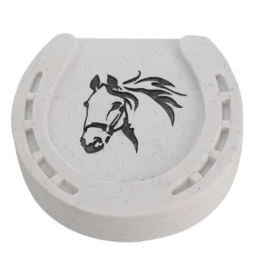 Horseshoe Pet Memorial Stone 15cm