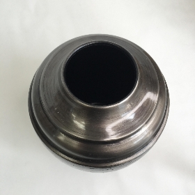 Metal Vase Silver 20cm