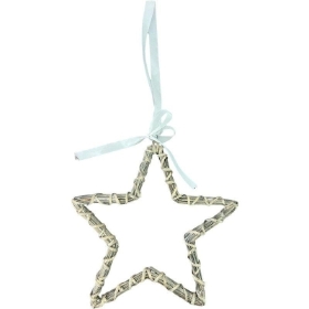 Grey Star 35cm