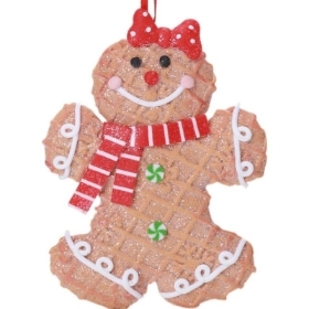 Gingerbread Hanger 11cm