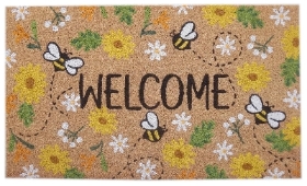 Bumblebee Welcome Doormat 45cm