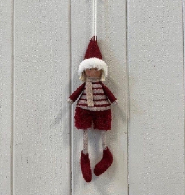 Fabric Doll Dangly Legs 20cm
