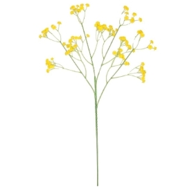Yellow Fluffy Gyp 62cm