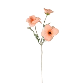 Peach Valentina Spray 62cm