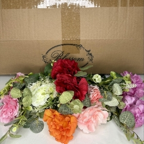48 x Open Peony Bush