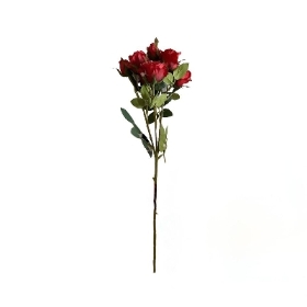 Red Spray Rose 48cm