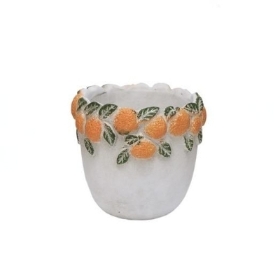 Orange Fruit Pot 14cm