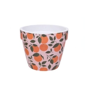 Orange Fruit Pot 12cm