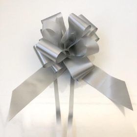 20 x Silver Pull Bow 50mm