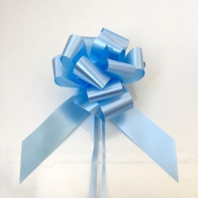 20 x Baby Blue Pull Bow 50mm