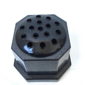 Black In Loving Memory Mum Memorial Pot