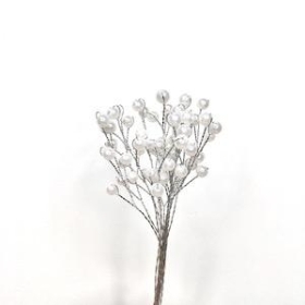 White Bead Spray Bundle 6mm
