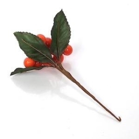 Orange Berry Cluster 11cm