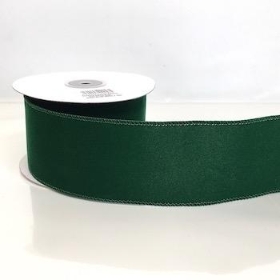 Dark Green Velvet Ribbon 60mm